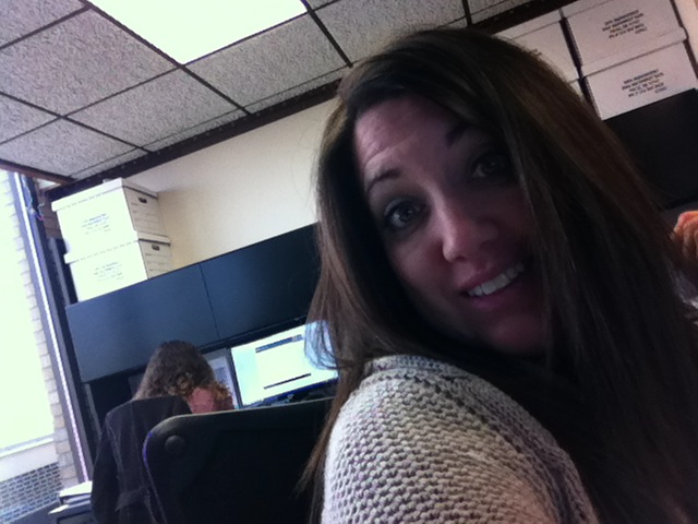 This is the crazy Loud typer aka Brooke behind me!